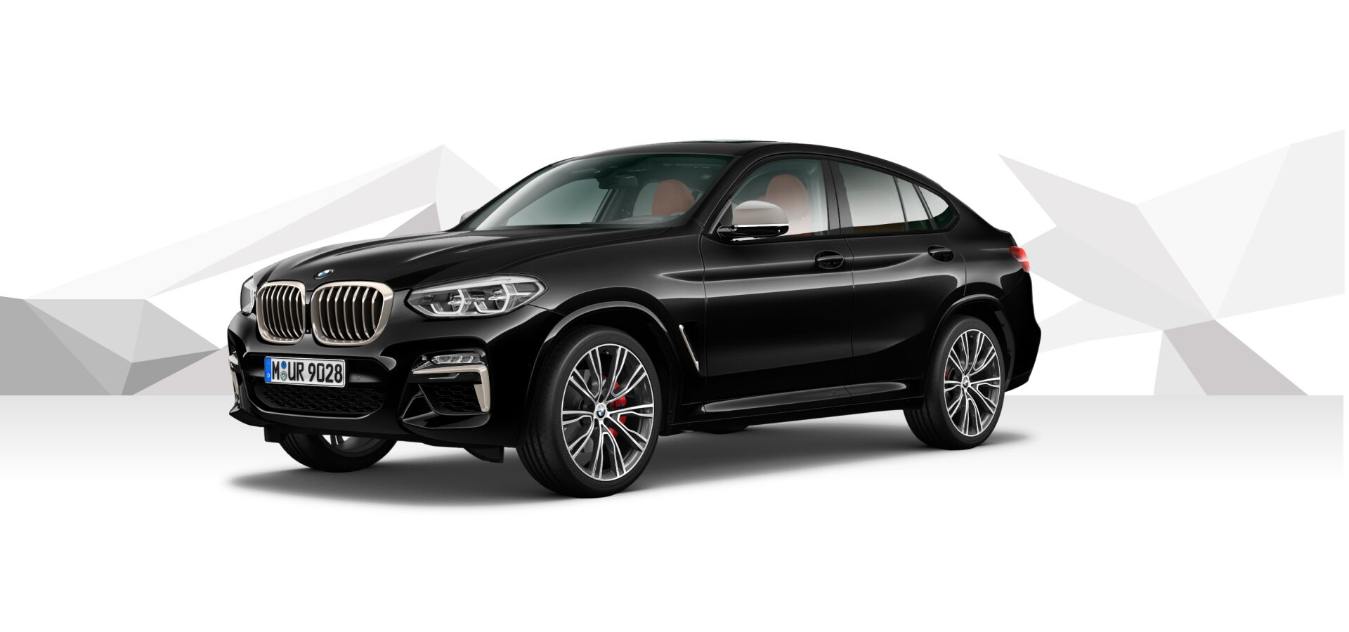 BMW X4 M40d - černá metalíza, nákup online, nové auto ve výrobě, sleva